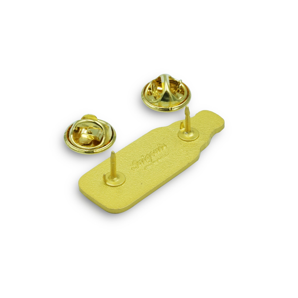 Huy hiệu Cài Áo Saigonir Hình Chai Bia Sài Gòn Special Chất Liệu Kim Loại Brass Kích Thước 1.28*3.7cm Phù Hợp Làm Phụ Kiện Thời Trang và Quà Tặng Lưu Niệm, Quà Tặng Cho Người Nước Ngoài