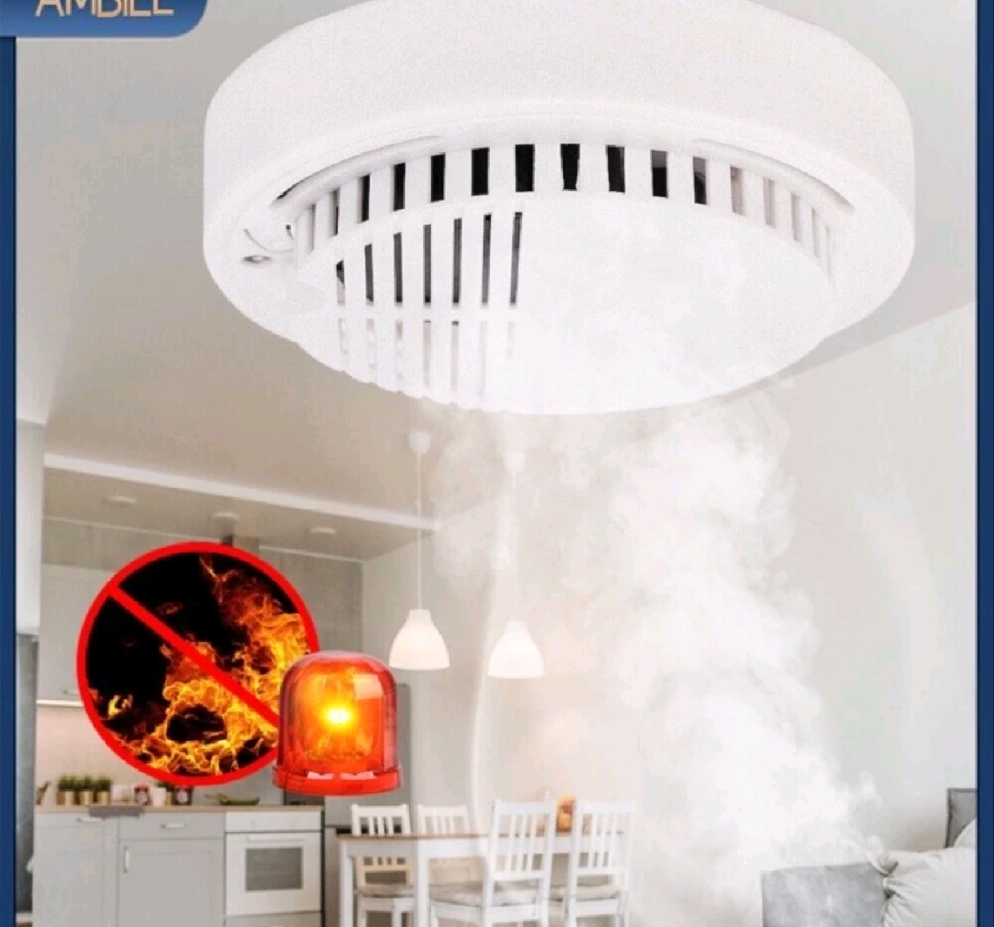 1 THIẾT BỊ BÁO ĐỘNG KHI CÓ KHÓI CHÁY AN TOÀN MẪU MỚI HÀNG LOẠI TỐT