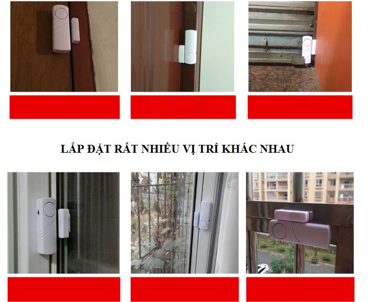 Báo động chống trộm mở cửa cảm ứng từ V1