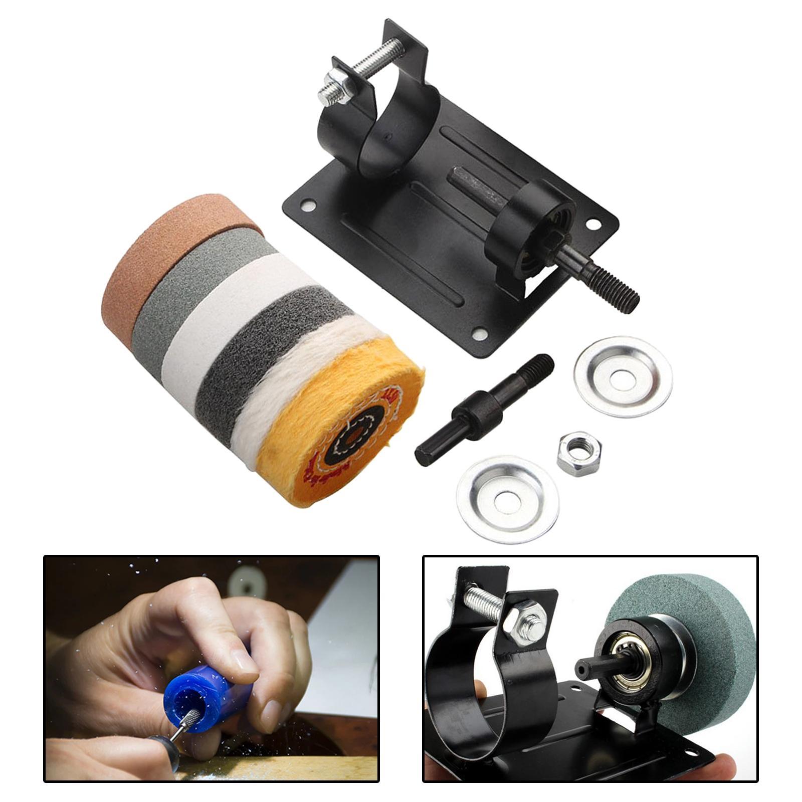 7 Pieces 10mm Electric Drill Cutting Seat Conversion Variable for Grinder