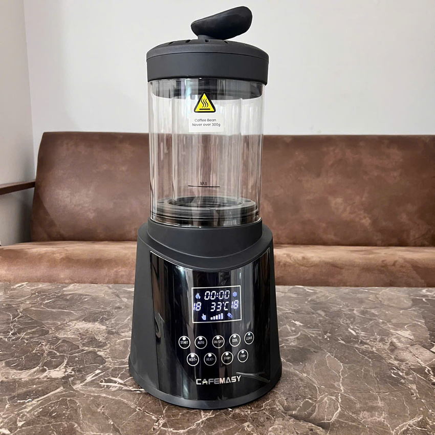 [HÀNG NHẬP KHẨU] Máy Rang Cà Phê Công Nghệ Gia Nhiệt Không Khí – Cafemasy SCR-306, Thương Hiệu Mỹ Cao Cấp