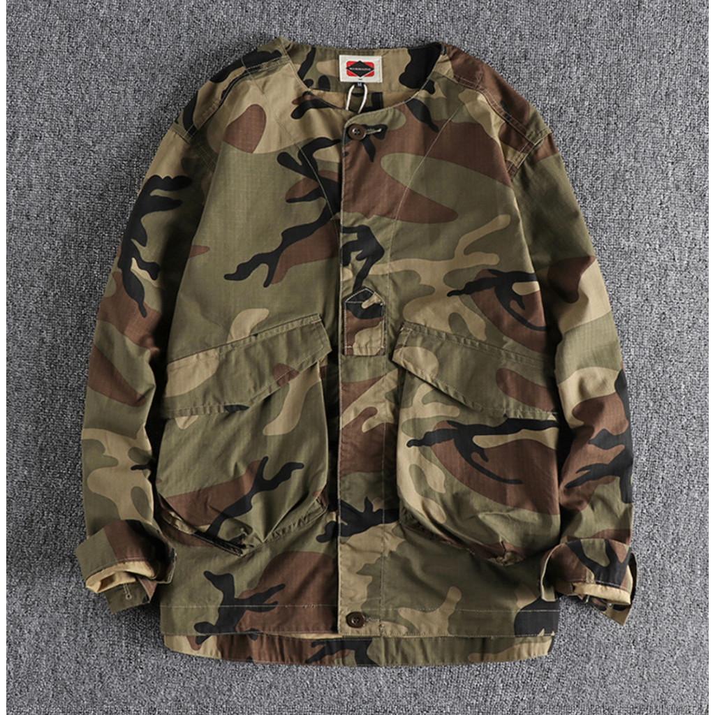Áo khoác_sơ mi chiến thuật_dã ngoại_du lịch - camo