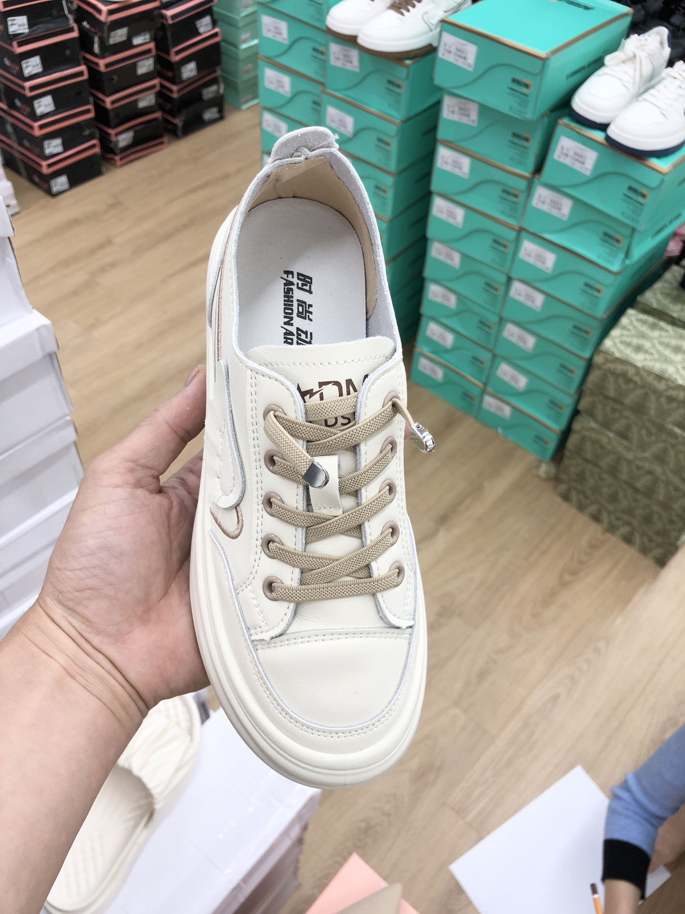 Giày thể thao nữ, sneaker, giả dây GTT276