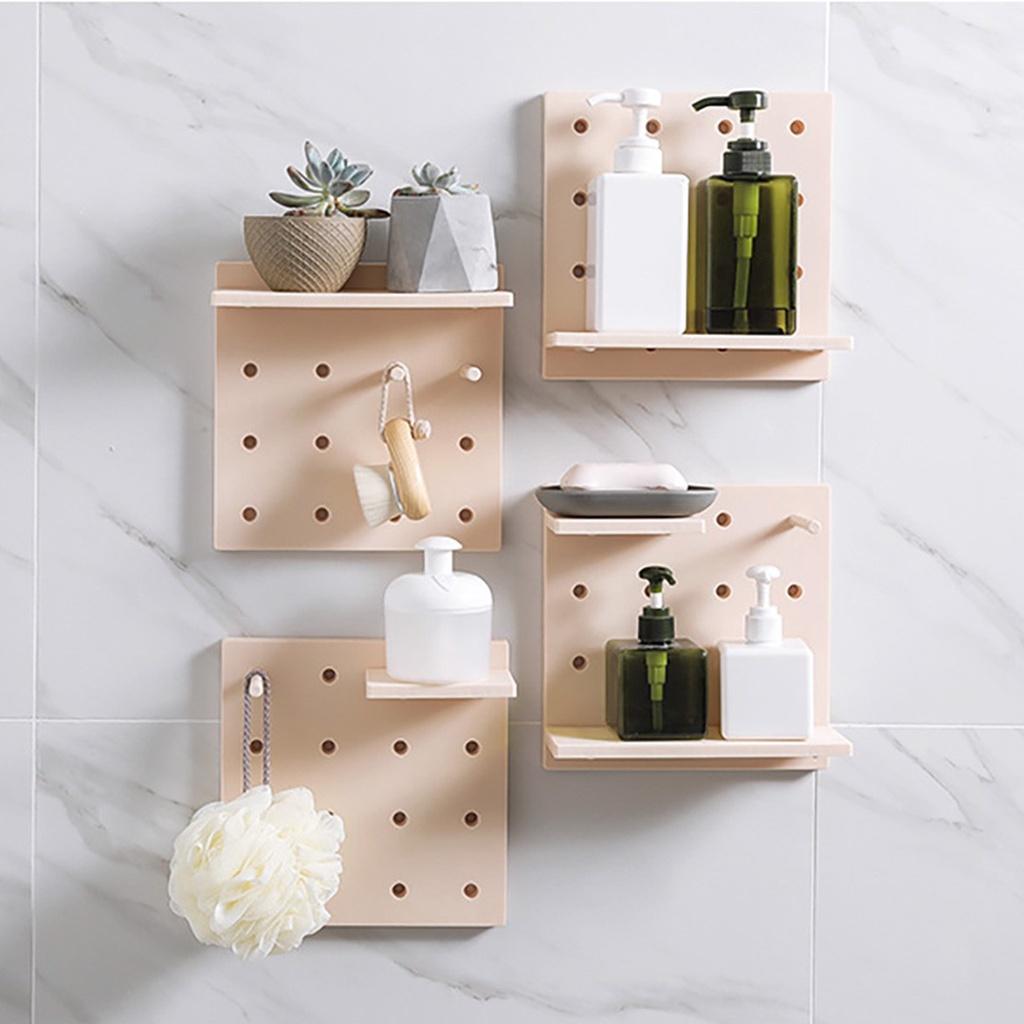 Bảng Pegboard dùng để treo dụng cụ và trang trí tường bằng nhựa thẩm mỹ cao