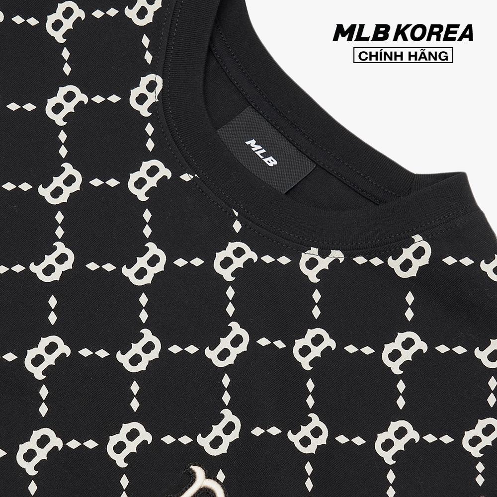 MLB - Áo thun cổ tròn ngắn tay Monogram All Over 3ATSM4023