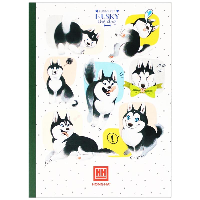 Vở Kẻ Ngang 120 Trang 58gsm Pupil Funny Pet - Hồng Hà 1100 (Mẫu Màu Giao Ngẫu Nhiên)