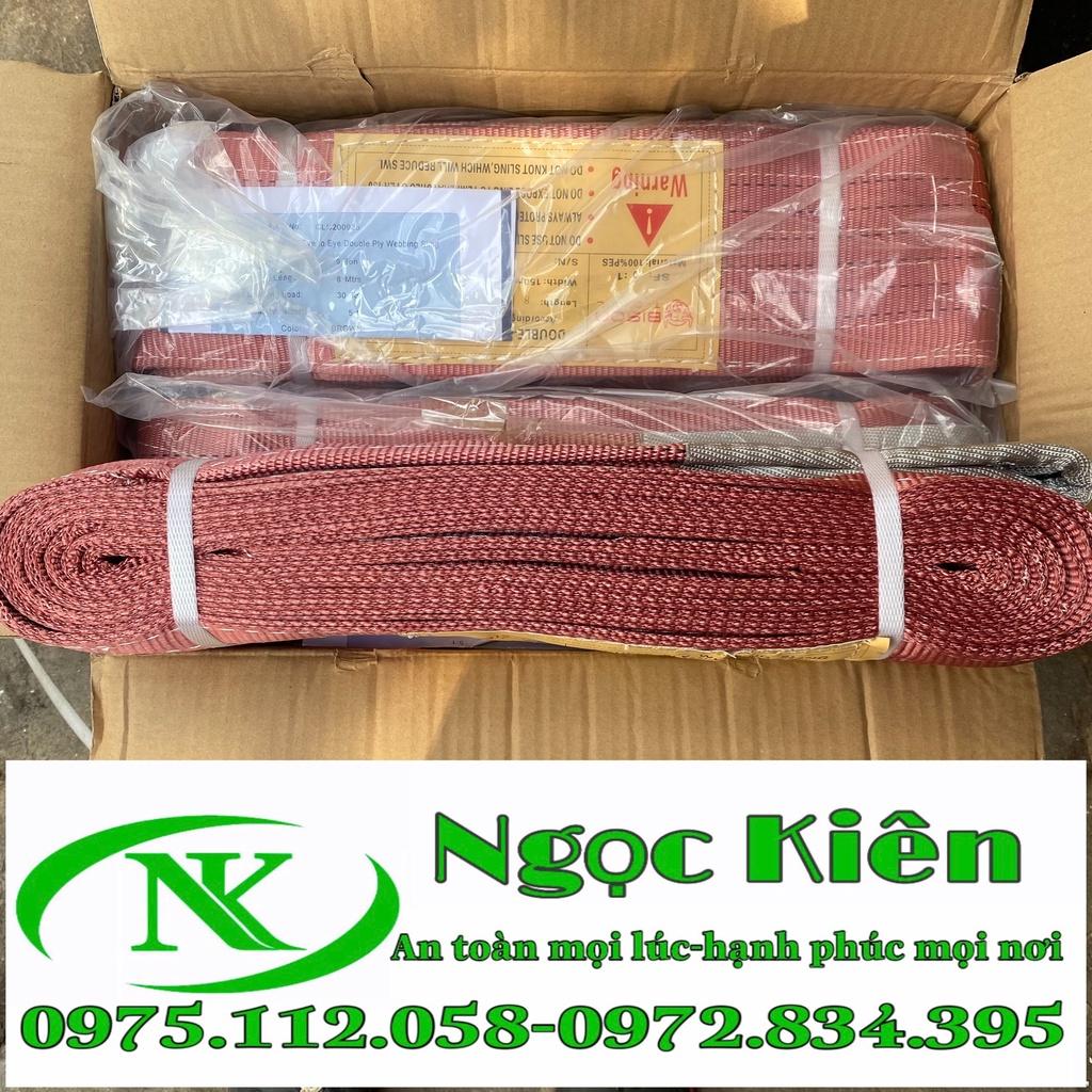 Dây cáp vải chuyên dùng cẩu hàng dây cáp cẩu 6 tấn dài 4 mét