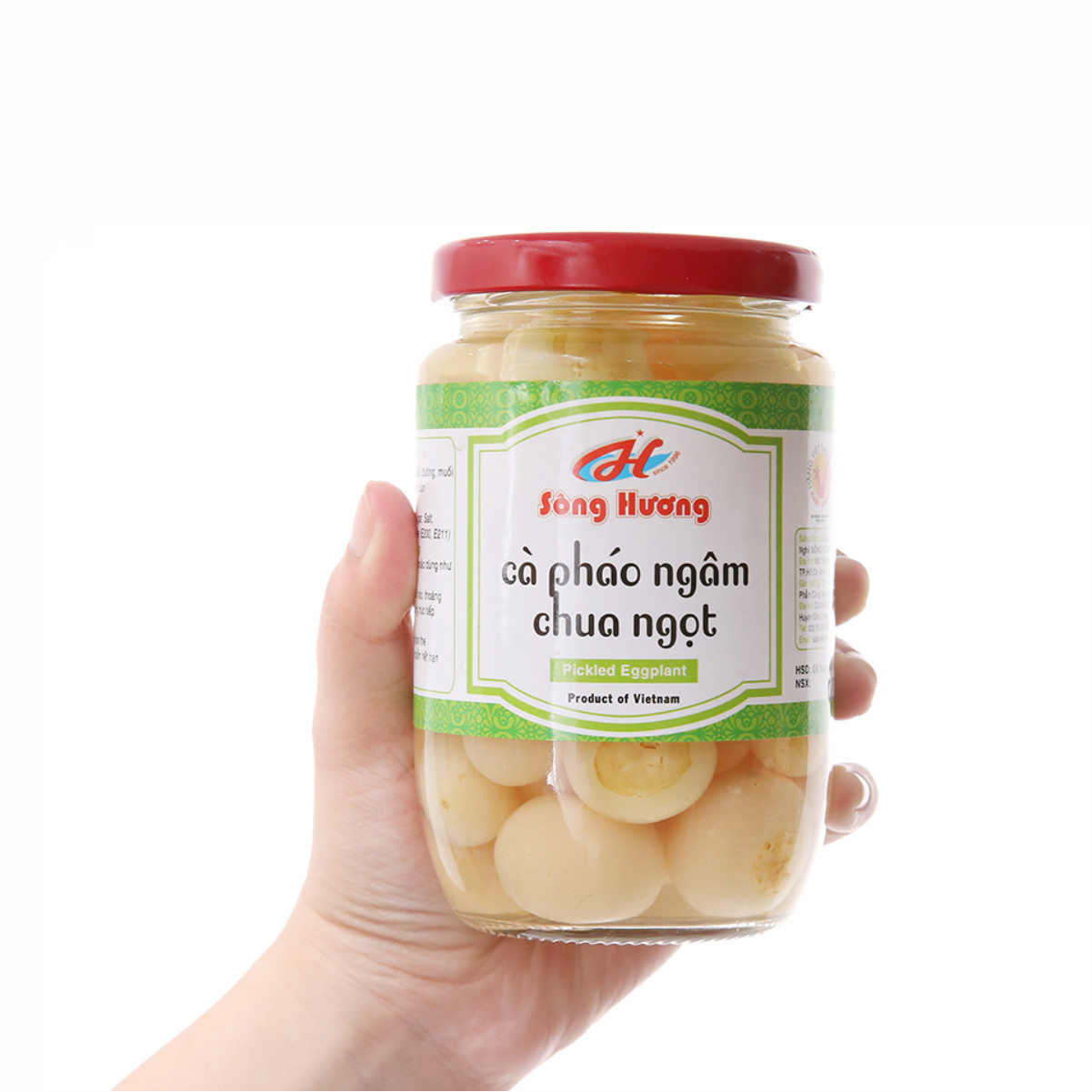 Combo 1 Hũ Dưa Món 450g + 1 Hũ Kim Chi 390g + 1 Hũ Cà Pháo Ngâm Chua Ngọt 370g Sông Hương Foods