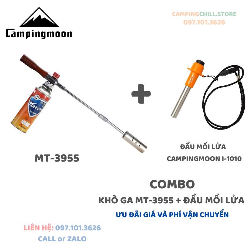 KHÒ GA DÃ NGOẠI CẮM TRẠI CAMPINGMOON 12000KCAL MT-3955 (đã kèm đánh lửa I-1010)