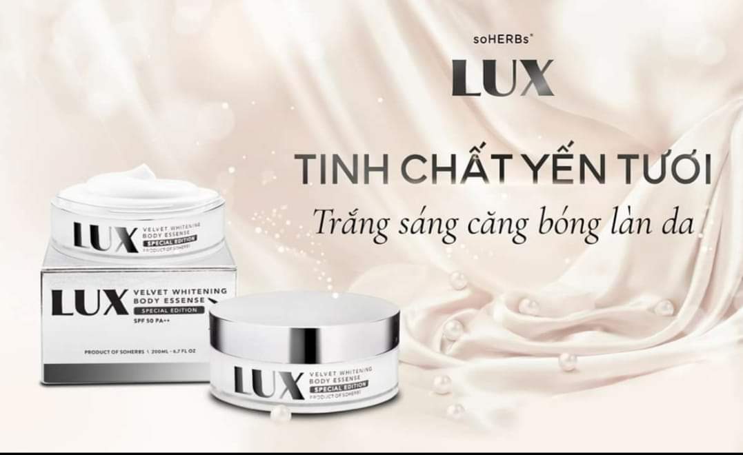 Kem Body Lux Dưỡng Trắng Da Từ Tinh Chất Yến Tươi Collagen