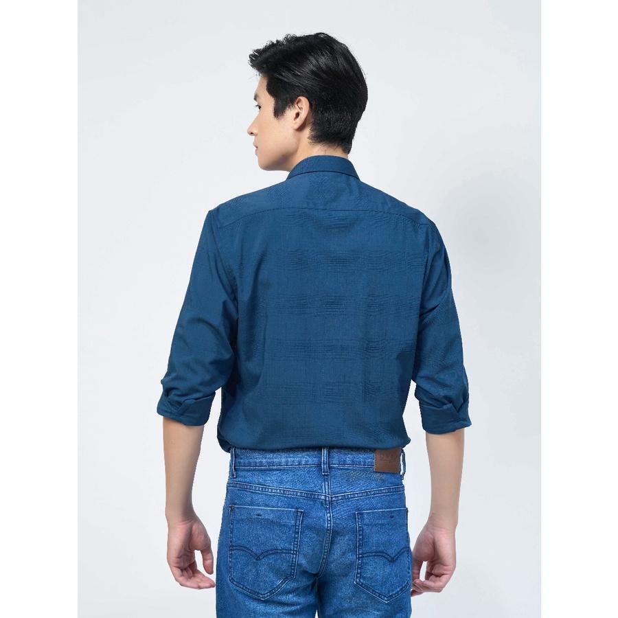 Áo Sơ mi Owen nam dài tay dáng Regular sợi Tre mềm mịn mát Mã AR220943D