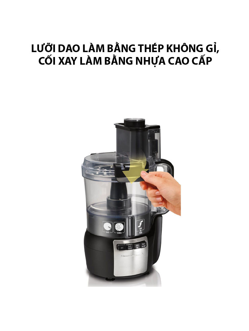 Máy Cắt Thực Phẩm Hamilton Beach - 70720G-SAU - Hàng chính hãng