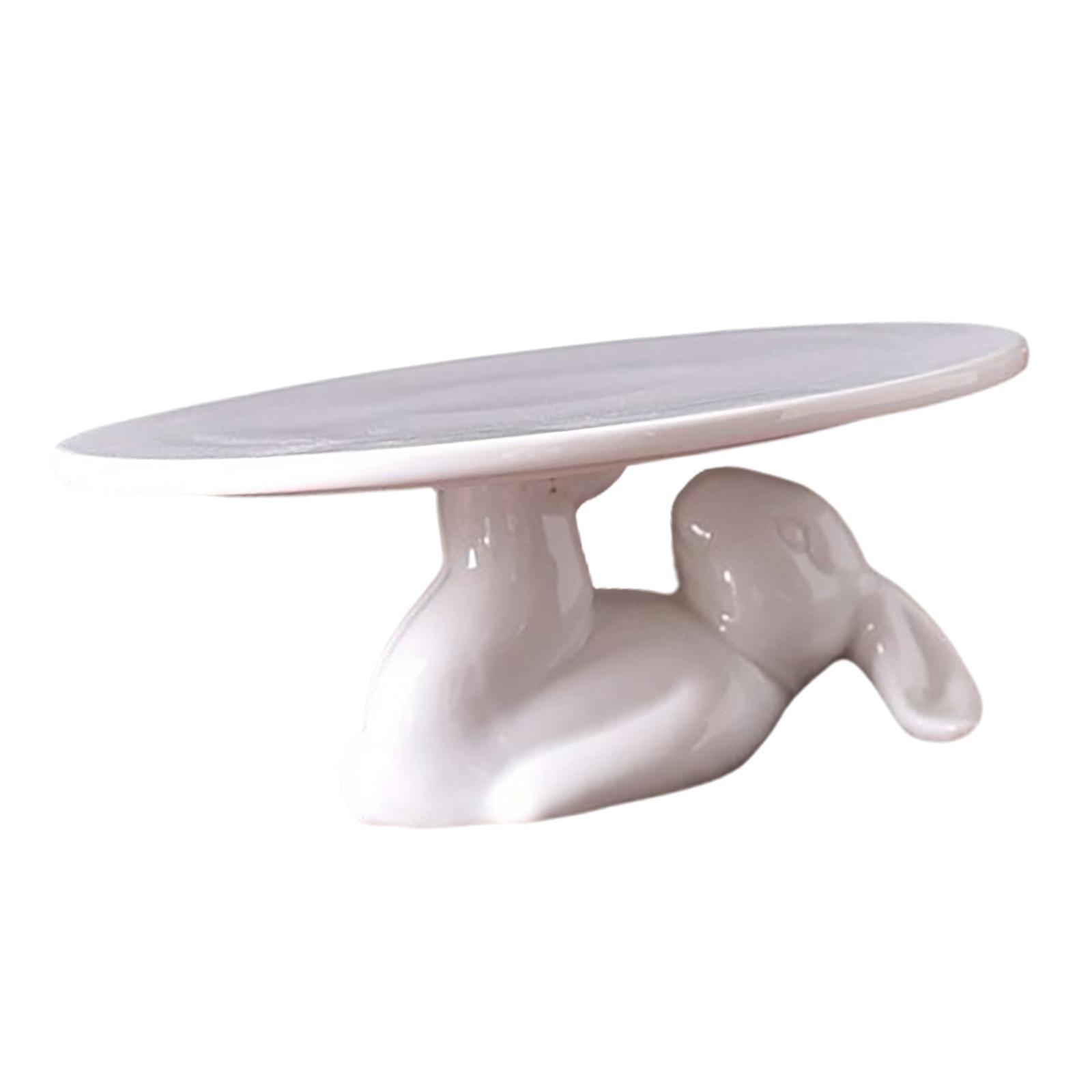 Ceramic Cake Stand Cupcake Display Tray Desktop for Home Decorating Tools