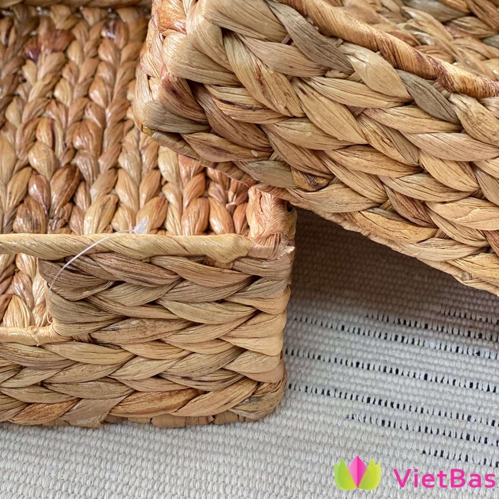 Khay lục bình VIETBAS vuông LBK_041