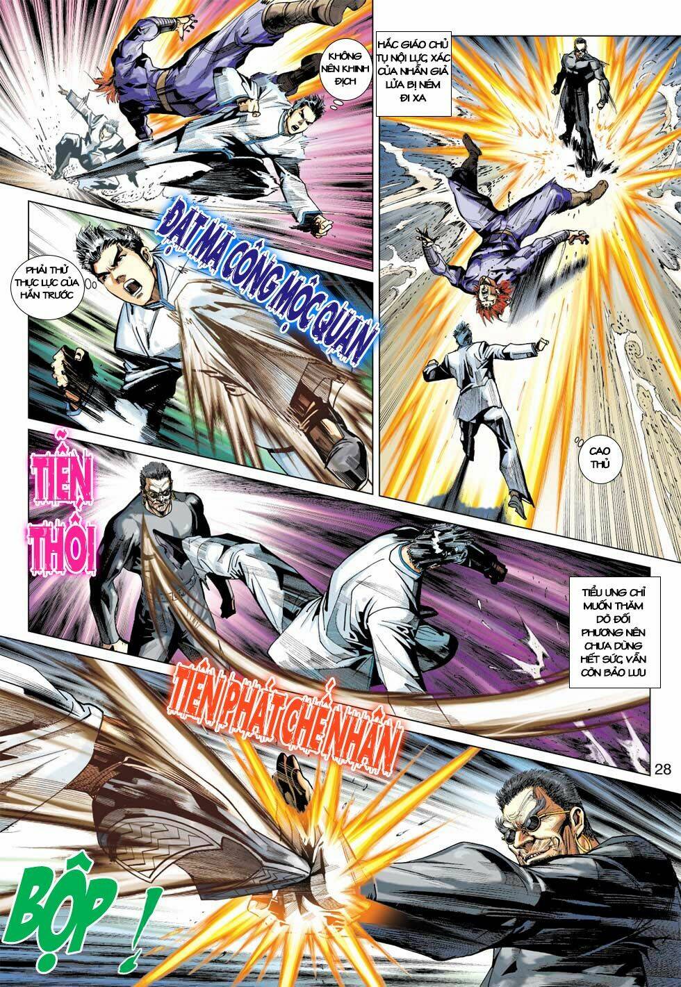 tân tác long hổ môn chapter 410 28