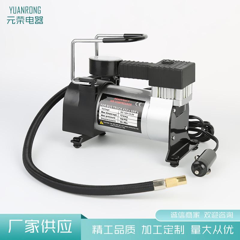 Phong cách mới nhất mới máy bơm không khí ô tô xách tay máy bơm không khí ô tô điện 12 v điện áp cao máy bơm không khí ô tô không khí xi lanh
