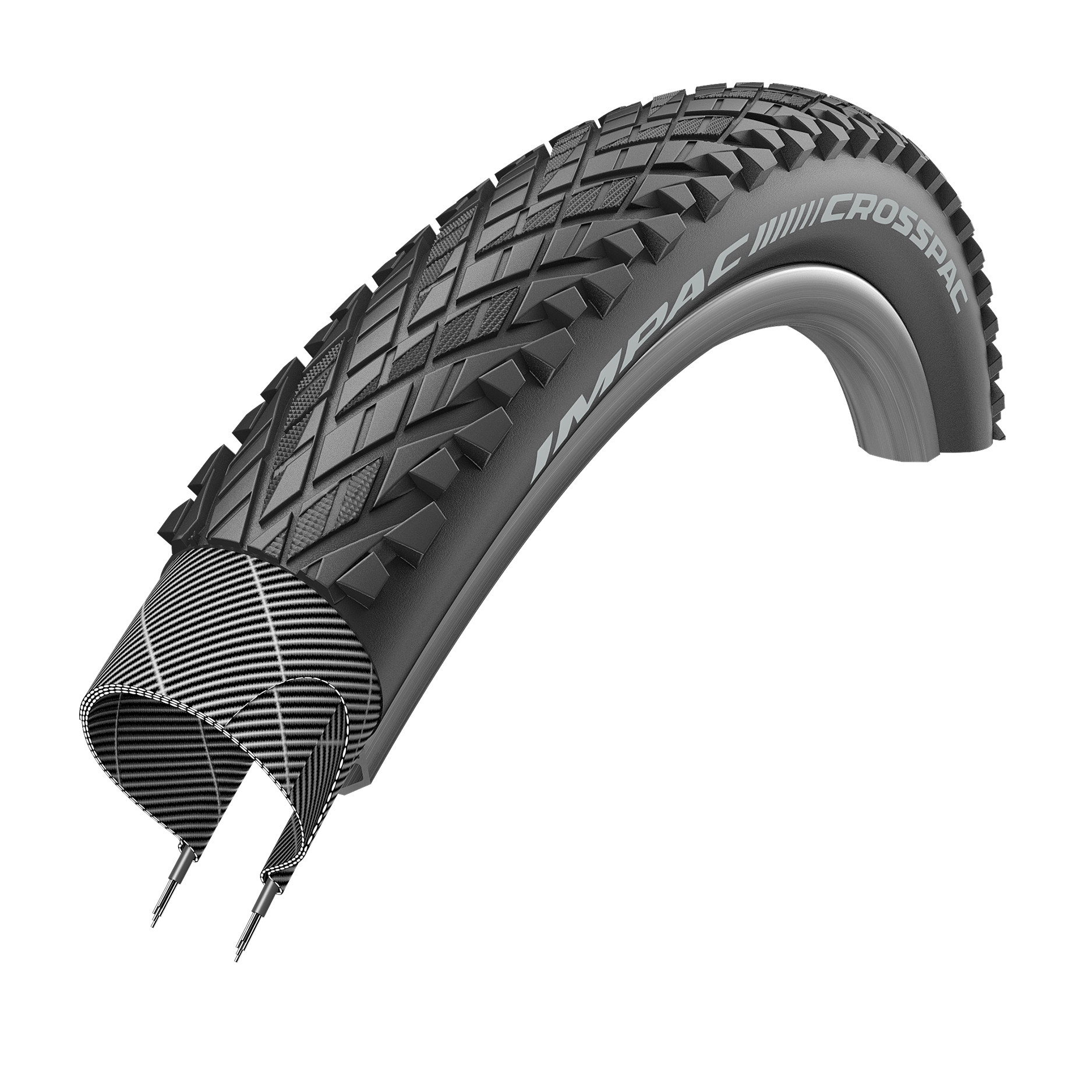 Vỏ/ Lốp xe đạp không gấp Impac Crosspac Tire 24