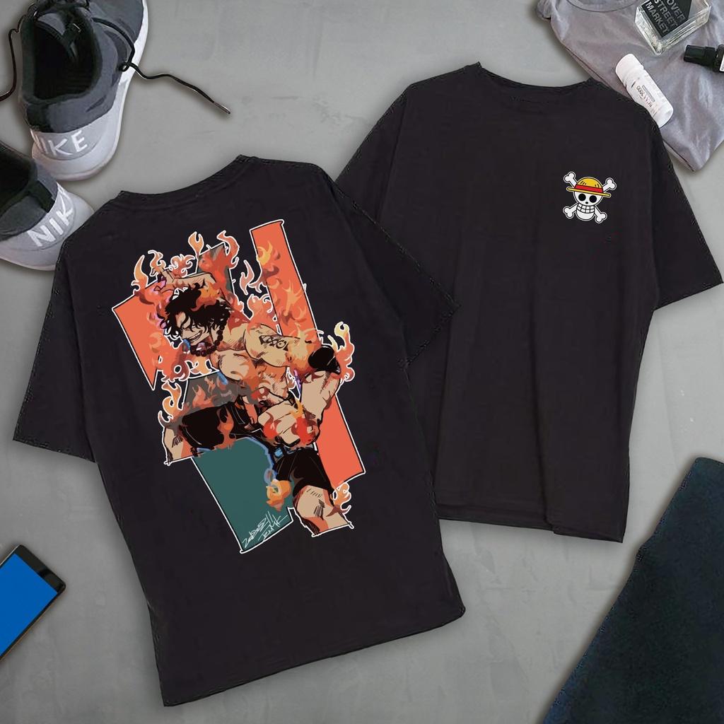 BÁN CHẠY BST Áo thun Anime Luffy One Piece - Kimetsu No Yaiba unisex hàng đẹp giá rẻ