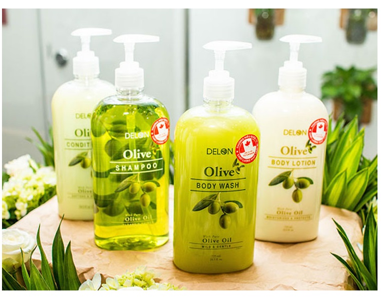 Sữa Tắm DELON dưỡng ẩm với chiết xuất tinh dầu Olive 725ml - Body Wash Olive DELON 725ml