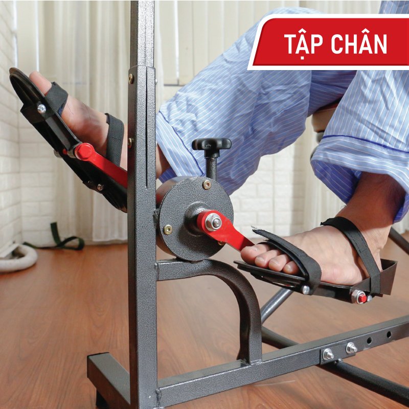 Thiết Bị Phục Hồi Chức Năng Zasami KZ cải tiến có đai giữ cố định người bệnh 3 trong 1