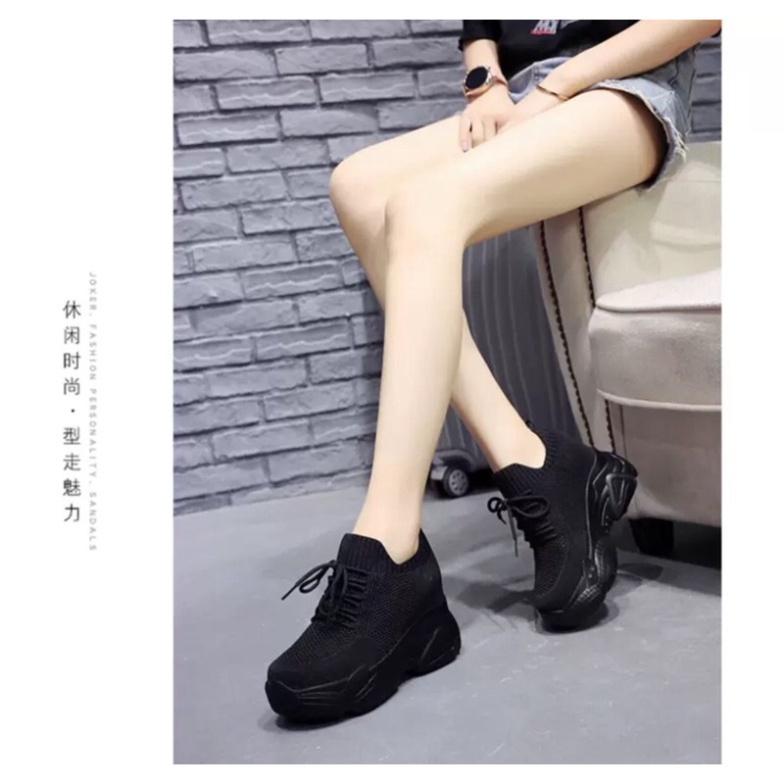 GIẦY THỂ THAO ĐẾ ĐỘN NÂNG CHIỀU CAO 10 PHÂN HÀNG NHẬP CAO CỰC NHẸ VÀ ÊM + VIDEO THẬT