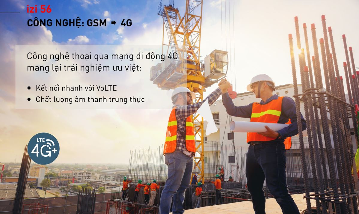 Hình ảnh Điện thoại Masstel izi 56 4G (pin trâu-loa chữ to rõ) - Hàng Chính Hãng