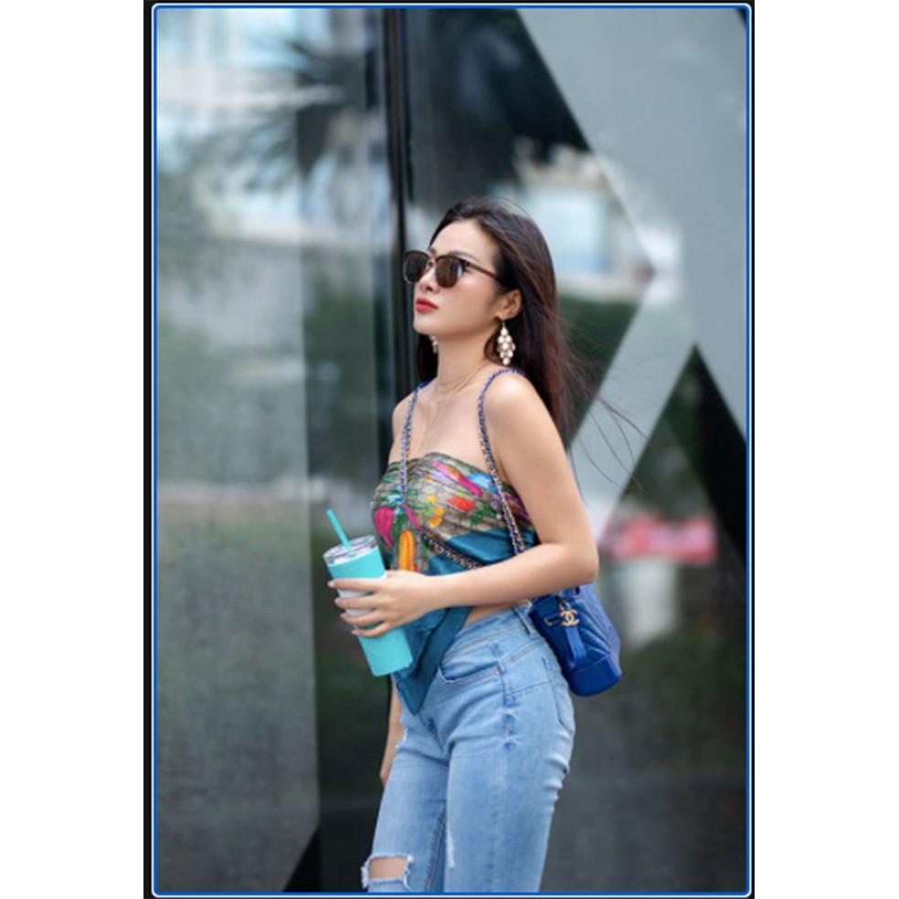 Khăn quàng cổ lụa vuông Khăn Bandana kiểu khăn choàng cổ lụa Tô Châu cao cấp 70cm và 90cm