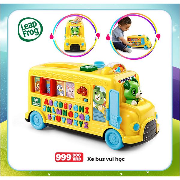 Đồ Chơi LEAPFROG Xe Bus Vui Học 80-601300