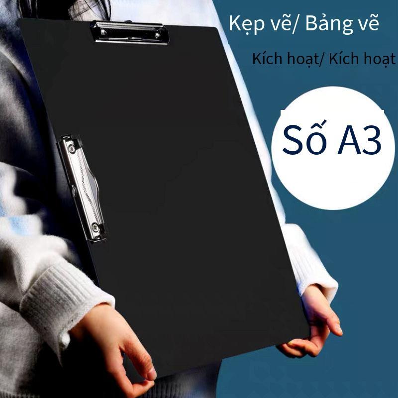 Giá thấp nhất bảng phác thảo A3 bảng vẽ thư mục bảng kẹp bảng viết bài kiểm tra sinh viên kẹp giấy 8K phác thảo phác thảo bảng pad lớn