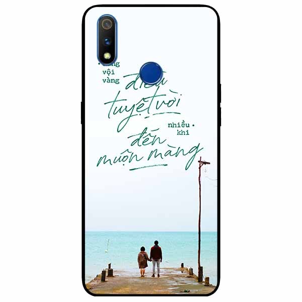 Ốp lưng in cho Realme 3 Mẫu Điều Tuyệt Vời