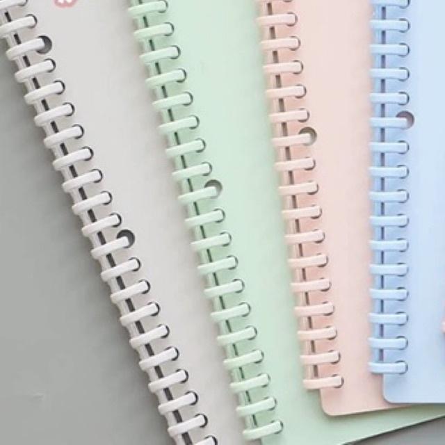 Bìa sổ, tab phân trang - tự thiết kế sổ còng (chỉ có bìa hoặc tab, còng riêng nha, ghi chú màu còng