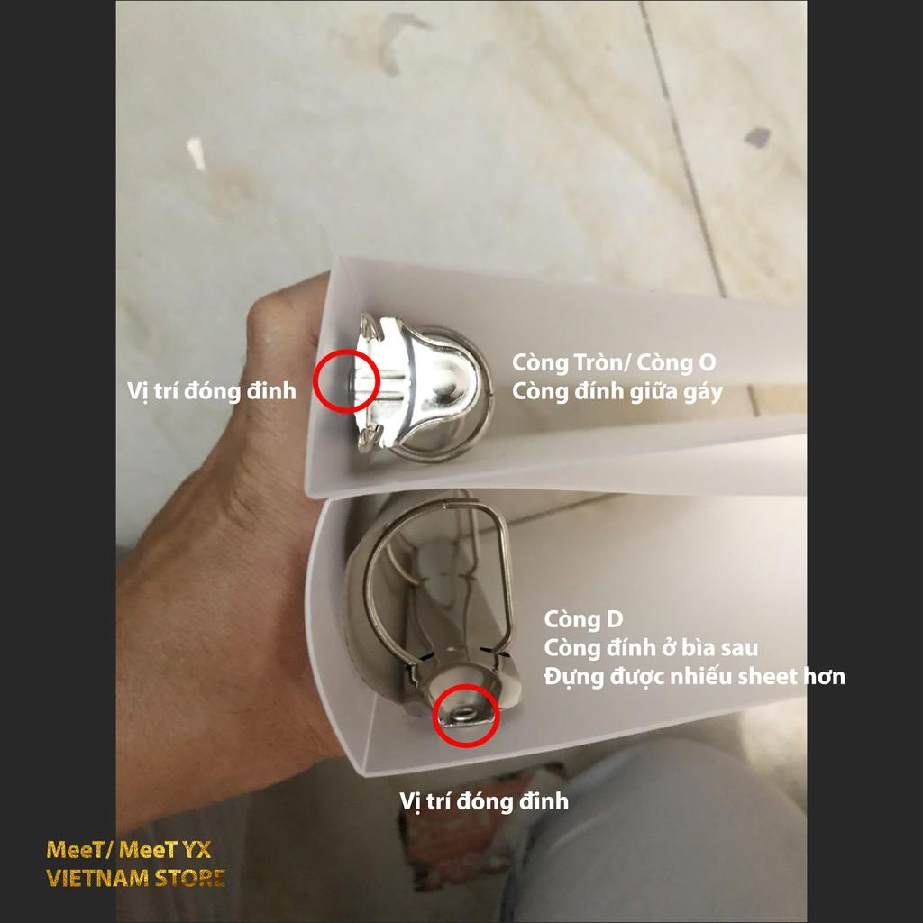 Sổ đựng card Binder hỗn hợp MEET/ MEET YX
