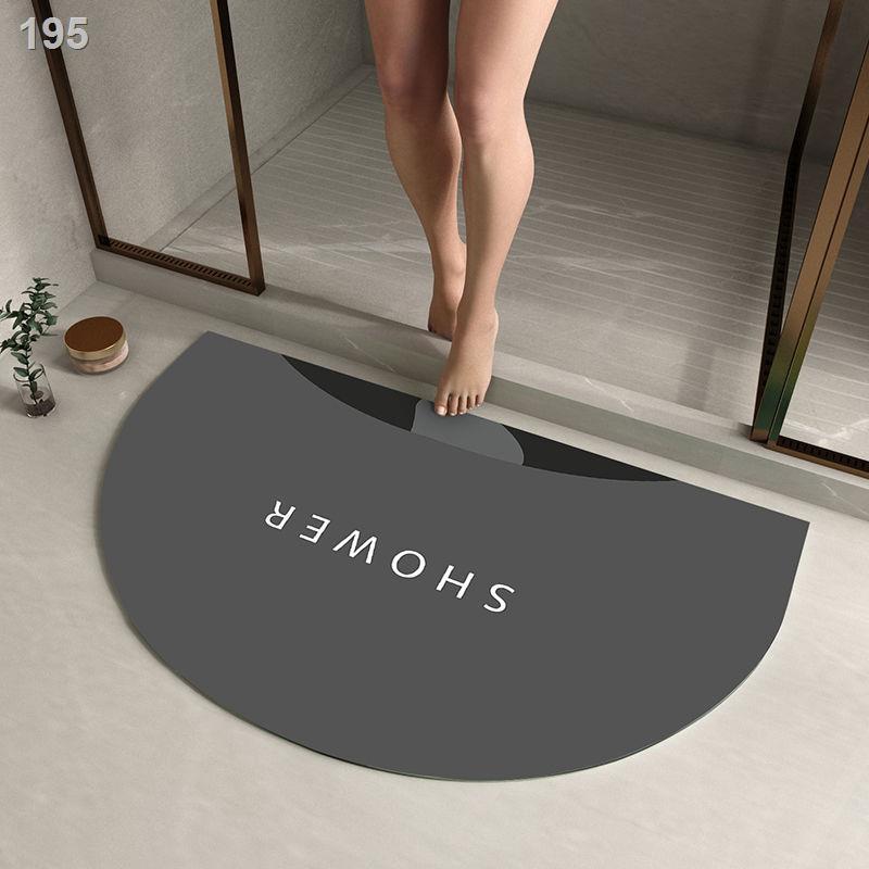 Đệm bùn tảo cát sang trọng nhẹ chống trơn trượt sàn khô nhanh thảm phòng tắm thấm nhà vệ sinh cửa