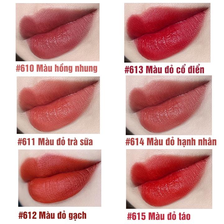 Son kem Chioture Fall Madly In Matt Tint mềm mượt không gây khô môi 1.9g