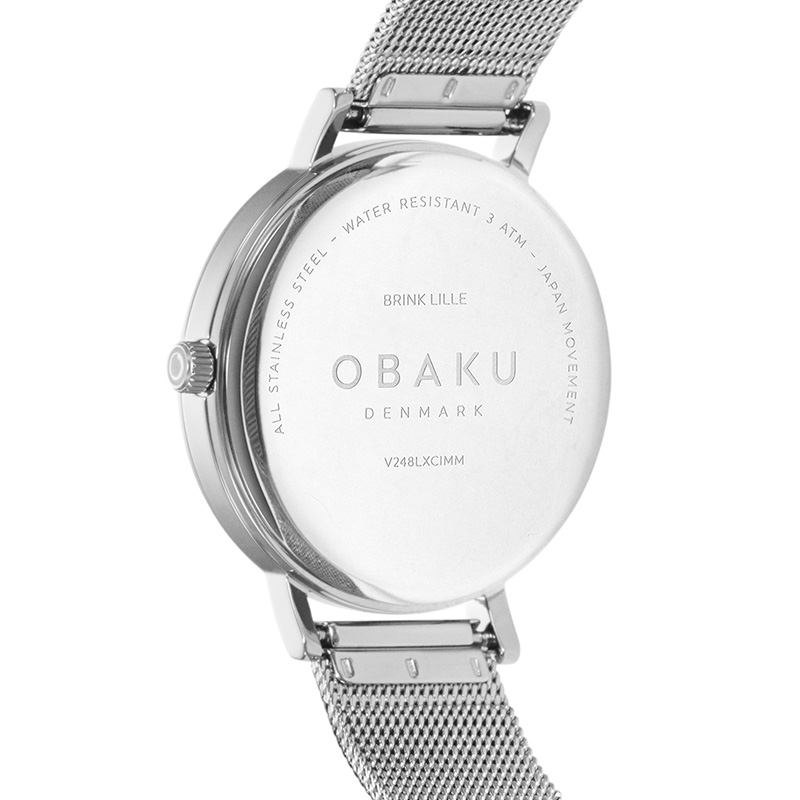 Đồng hồ đeo tay nữ hiệu Obaku V248LXCIMM