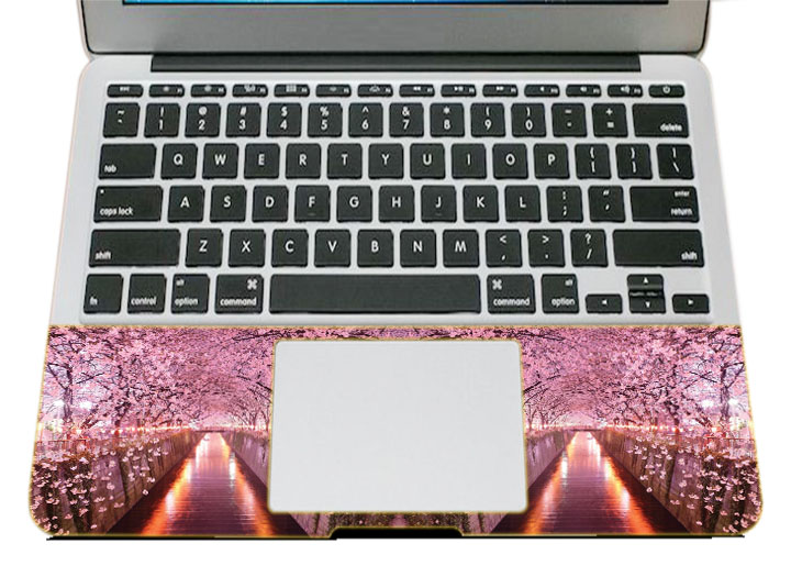 Mẫu Dán Trang Trí Mặt Ngoài + Lót Tay Laptop Thiên Nhiên LTTN - 137