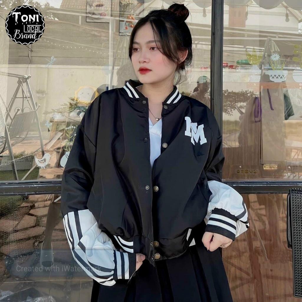 Áo Khoác Dù Bomber MM 2 lớp nam nữ Unisex