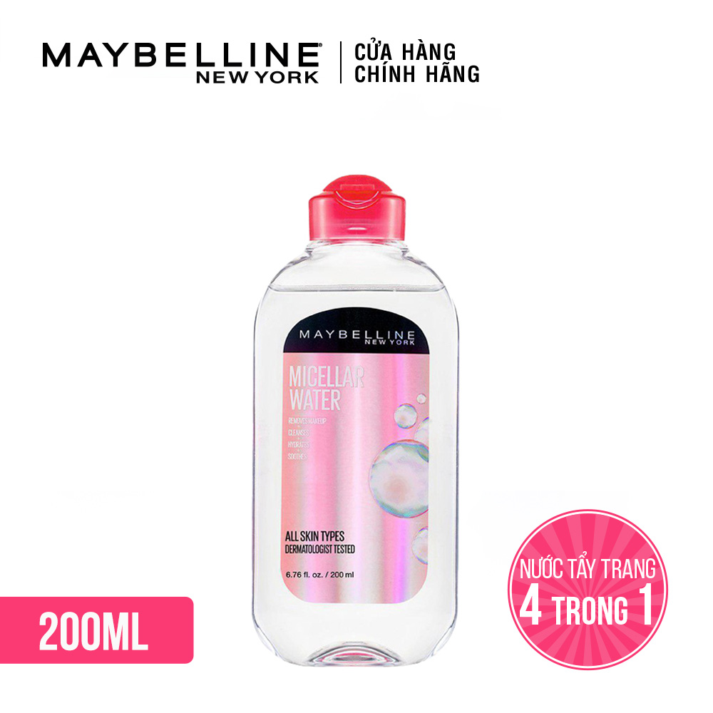 Nước Tẩy Trang Đa Công Dụng Maybelline Micellar Water 200ml - G2760500