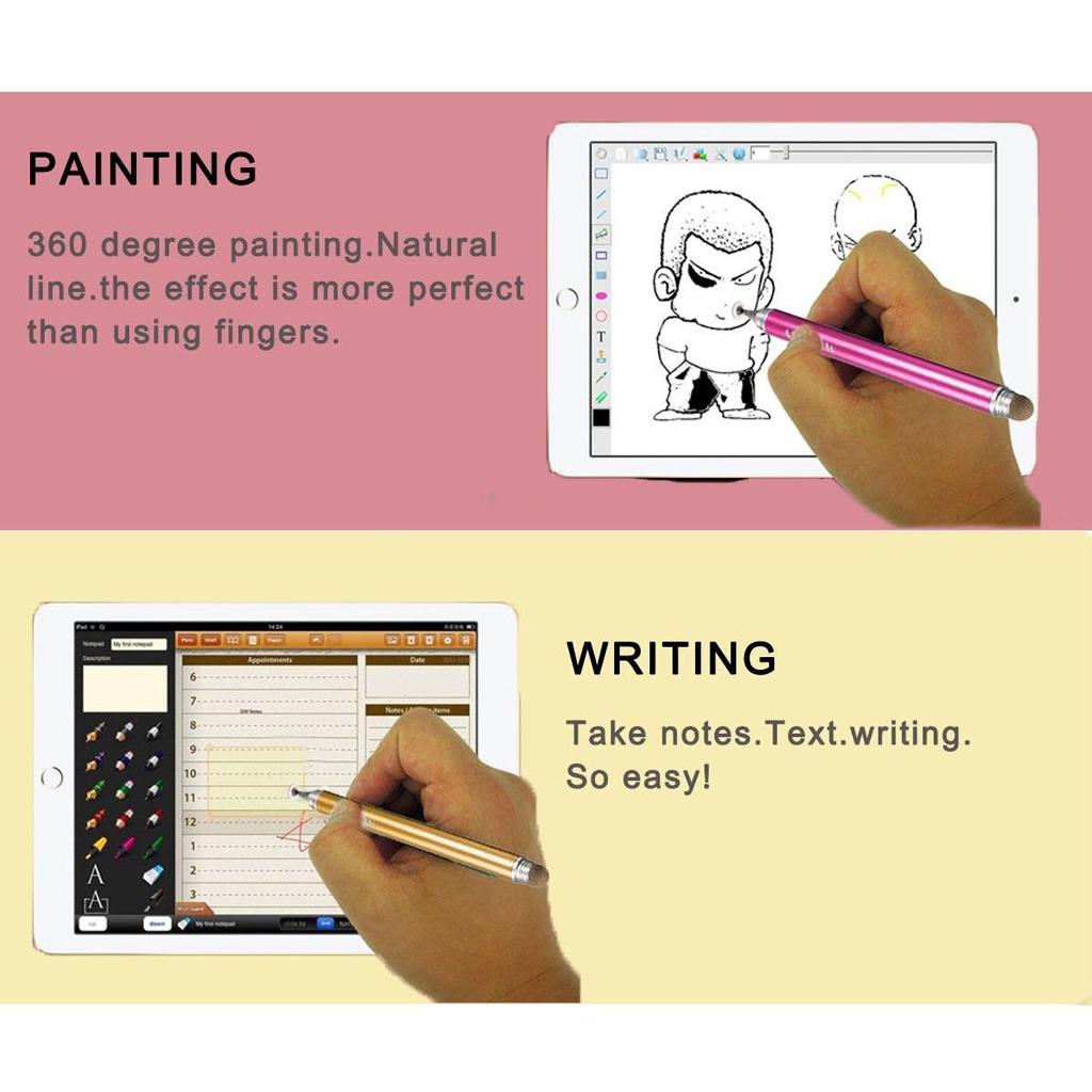 2pcs Stylus Capacitive Touch Screen Pen Universal For Cellphone Tablet