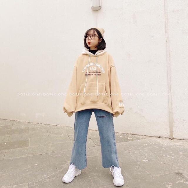 Quần jean suông thời thượng