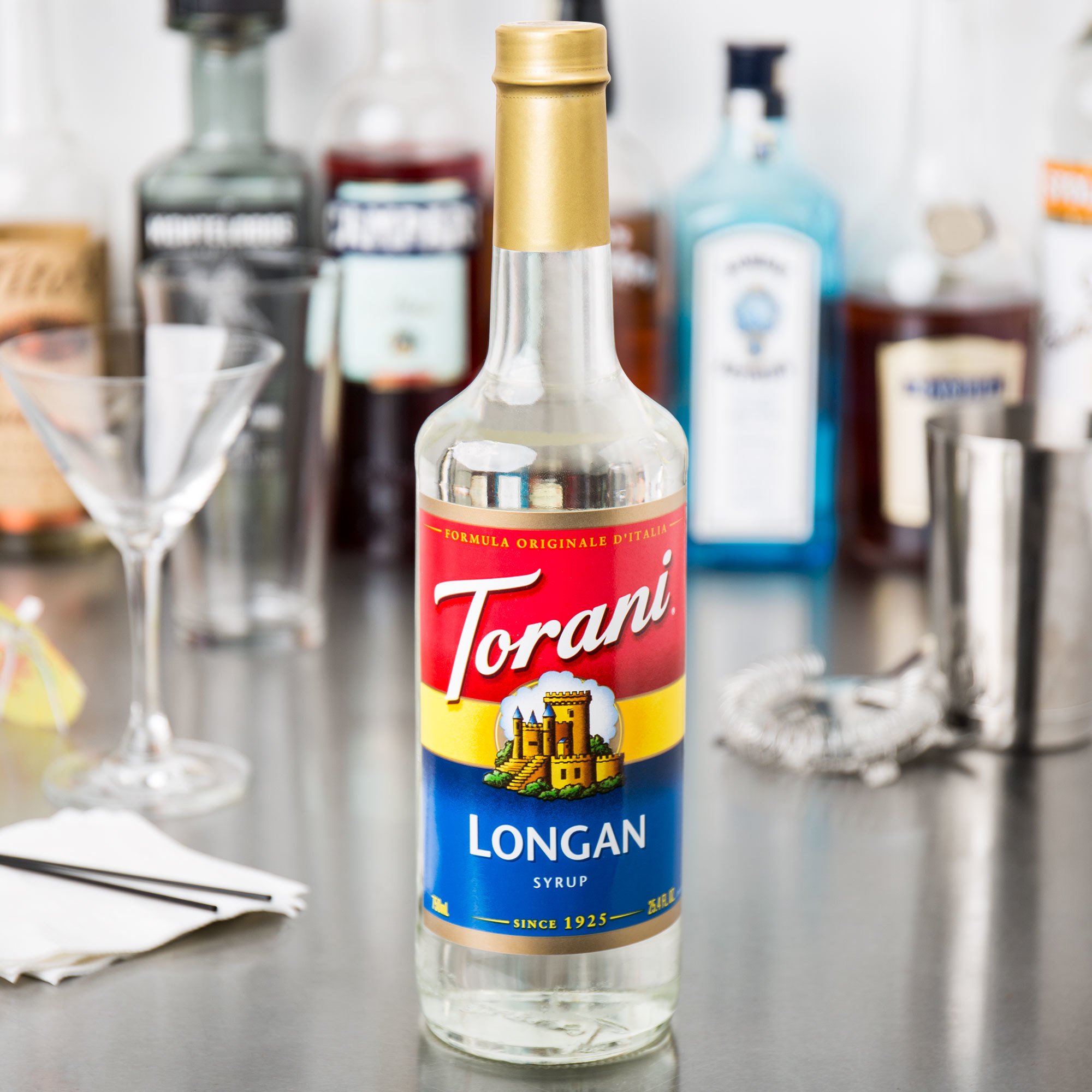 Siro Hương Vị Nhãn Torani Longan Syrup 750ml - Hương Trái Cây Nhiệt Đới Thơm Ngon Cho Mọi Thức Uống - Hoàn Hảo Khi Kết Hợp Cùng Trà & Soda
