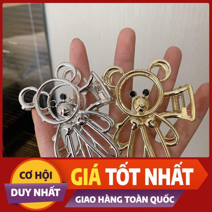 KẸP GẤP GẤU 3D KIM LOẠI XỊN CAO CẤP - NUNAM SHOP