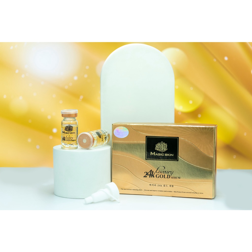 Luxury 24K Gold Serum Magic Skin - Bí Quyết Giữ Nhan Sắc Của Bậc Đế Vương