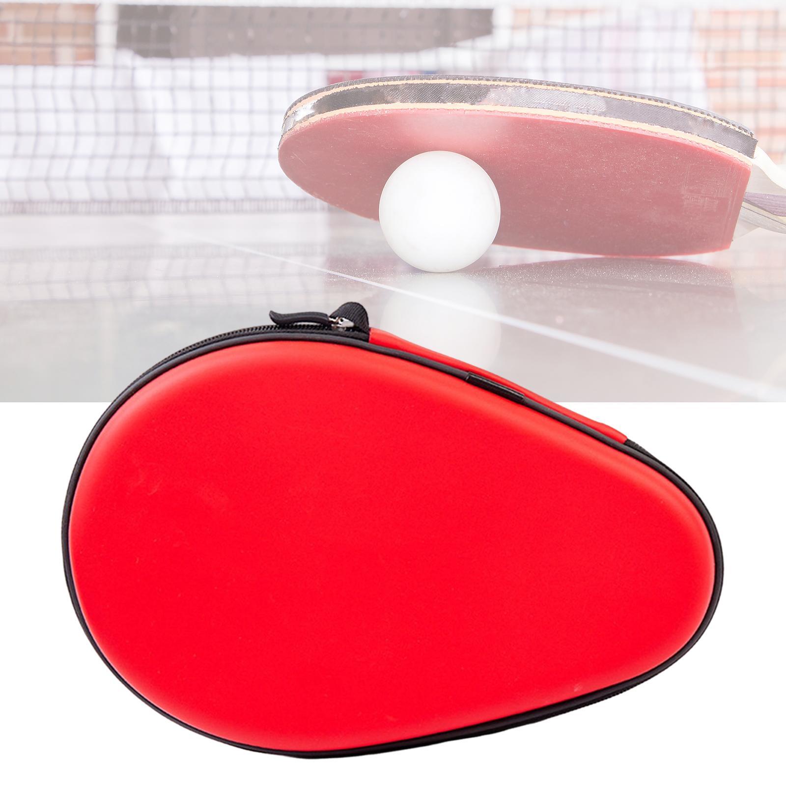 Table Tennis Racket Bag Lightweight Pong Paddle Pocket for Travel Competition