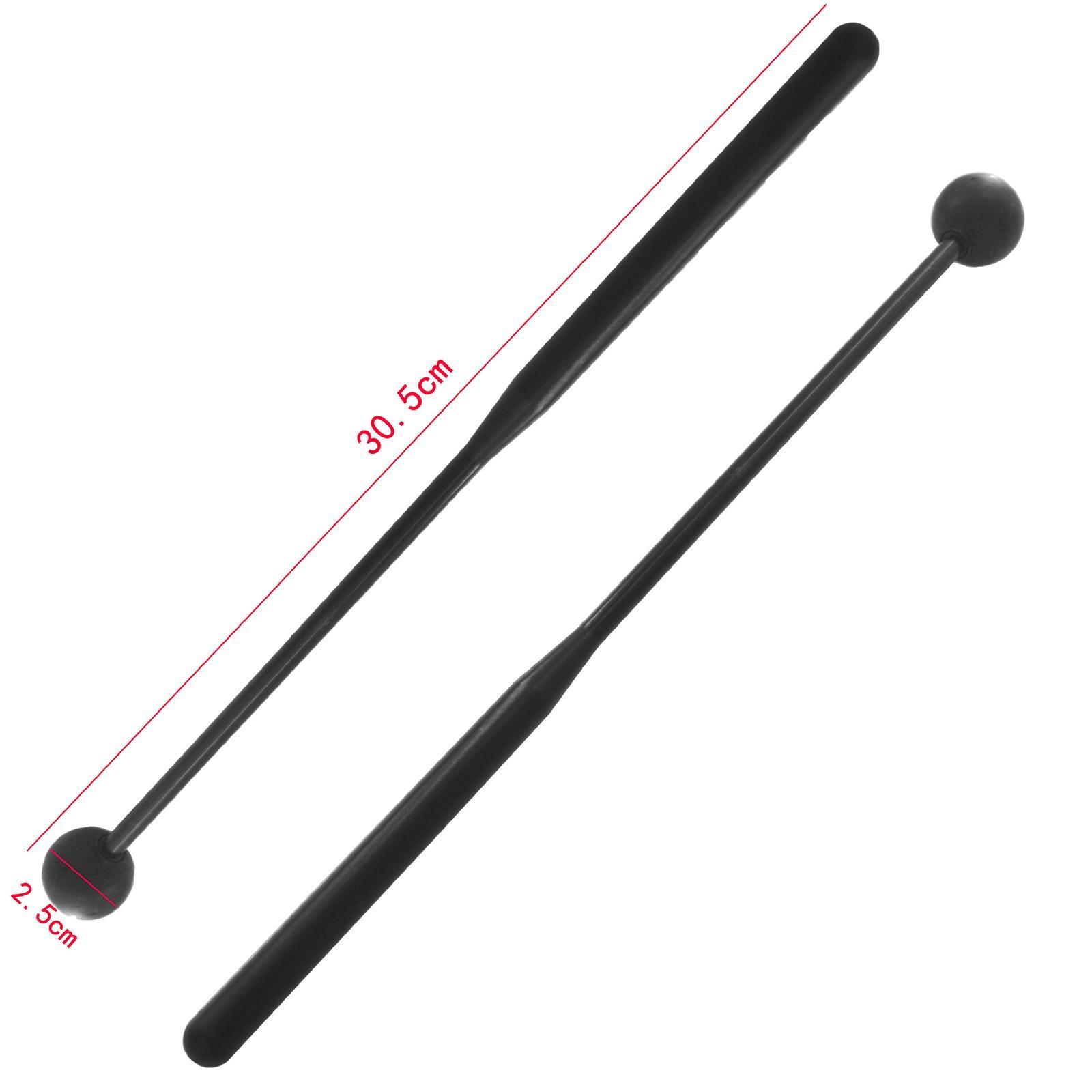 2Pcs Drum Mallet Portable Percussion Drumsticks for Yoga Timpani Performance