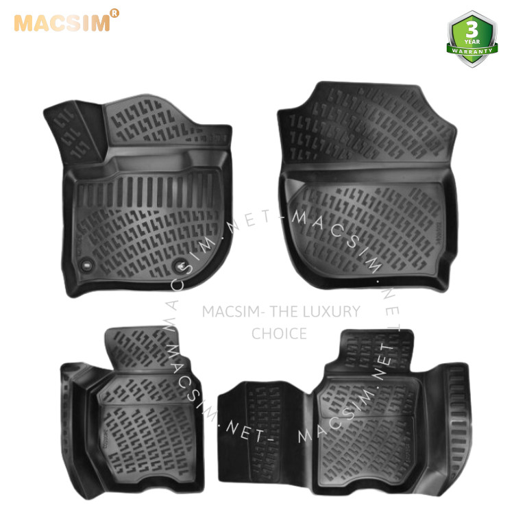 Thảm lót sàn ô tô nhựa Honda Jazz  2013-2020 Nhãn hiệu Macsim
