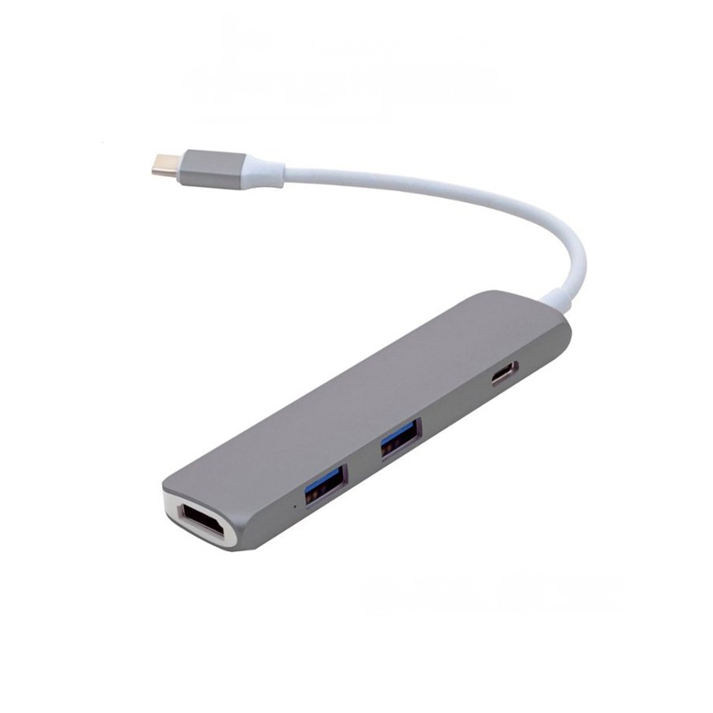 Cổng chuyển/Hub USB-C 4in1 HyperDrive HDMI 4K - Hàng Chính Hãng