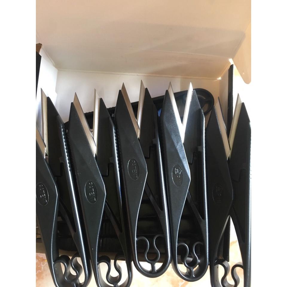 Kéo bấm chỉ Pin màu đen mã 1522 mẫu mới nhấp êm giá 1 cái