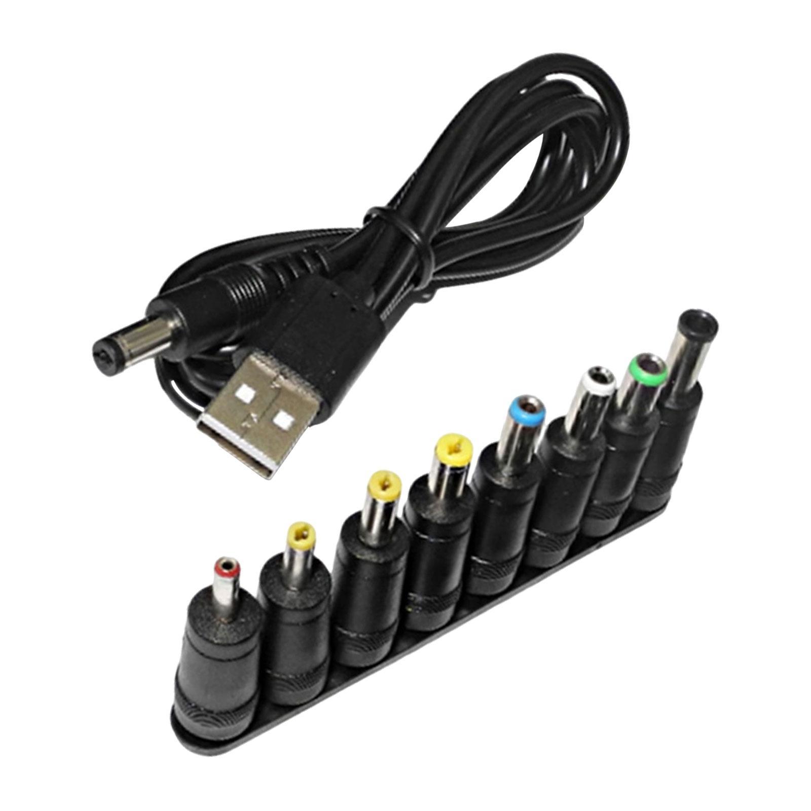 Laptop DC Power Adapter 5.5 x 2.1mm Female Bases Power Adapter Tips Connector