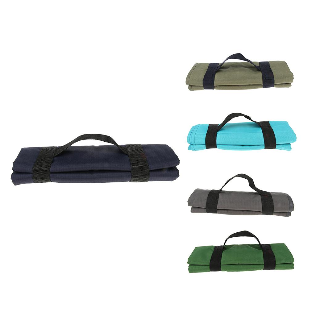 Fleece Foldable Camping Blanket Ultralight Picnic Beach Mat Waterproof Beach Camping Outdoor Blanket Mat Color Size Optional